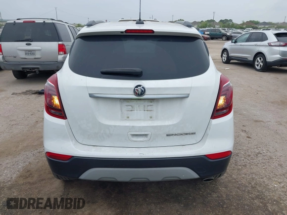 2019 Buick Encore Preferred with VIN KL4CJASBXKB930648, listed as a IAAI auction lot 41892692 with 61,448 mi miles. Bid and sale history available at carsss.com. Image 16.
