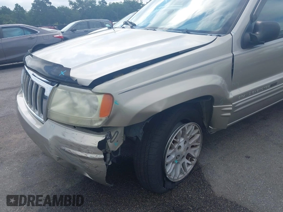 2004 Jeep Grand Cherokee Limited with VIN 1J4GX58SX4C255363, listed as a IAAI auction lot 42619798 with 239,475 mi miles and . Bid and sale history available at DreamBid. Image 6.