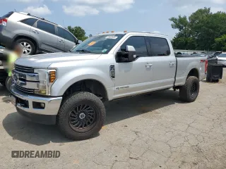 2018 Ford F-250 XL with VIN 1FT7W2BT0JEC53209, listed as a Copart auction lot 58600985 with Not provided miles and Salvage title. Bid and sale history available at DreamBid. Image 1.