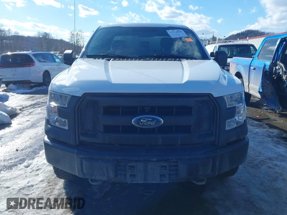 2017 Ford F-150 XL with VIN 1FTFX1EF3HFB90524, listed as a IAAI auction lot 41451534 with 156,782 mi miles. Bid and sale history available at carsss.com. Image 12.