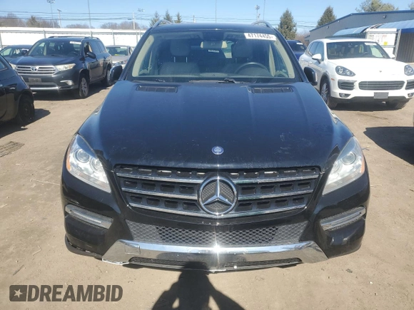 2014 Mercedes-Benz M 350 with VIN 4JGDA5HB4EA359530, listed as a Copart auction lot 47174455 with 142,136 mi miles and Salvage Title. Bid and sale history available at carsss.com. Image 5.