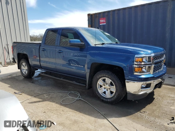 2015 Chevrolet Silverado 1500 LT with VIN 1GCVKRECXFZ435460, listed as a Copart auction lot 55430425 with 141,909 mi miles and Clean Title. Bid and sale history available at DreamBid. Image 4.
