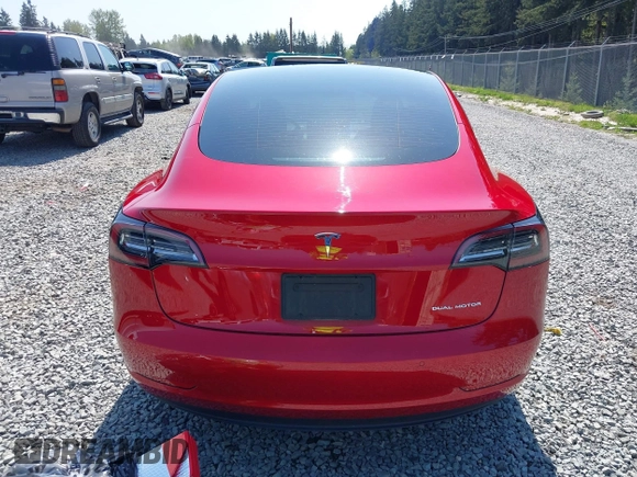 2021 Tesla Model 3 Long Range with VIN 5YJ3E1EB6MF054361, listed as a IAAI auction lot 42105247 with 58,986 mi miles and . Bid and sale history available at carsss.com. Image 16.