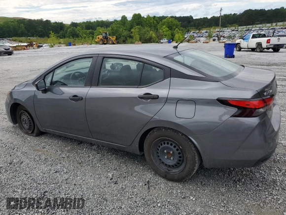 2023 Nissan Versa S with VIN 3N1CN8DV8PL824928, listed as a Copart auction lot 58486015 with Not provided miles and Salvage title. Bid and sale history available at DreamBid. Image 2.