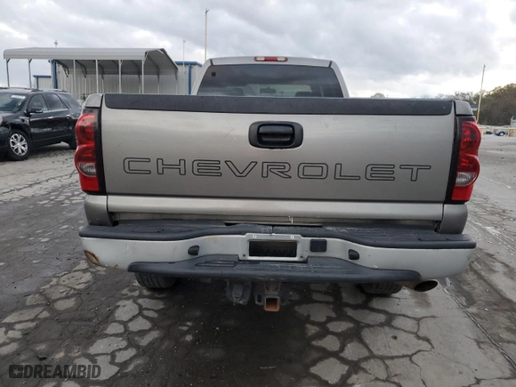 2007 Chevrolet Silverado 2500HD Classic Work Truck with VIN 1GCHK23U47F196605, listed as a Copart auction lot 79506924 with 0 mi miles and Salvage Title. Bid and sale history available at carsss.com. Image 6.