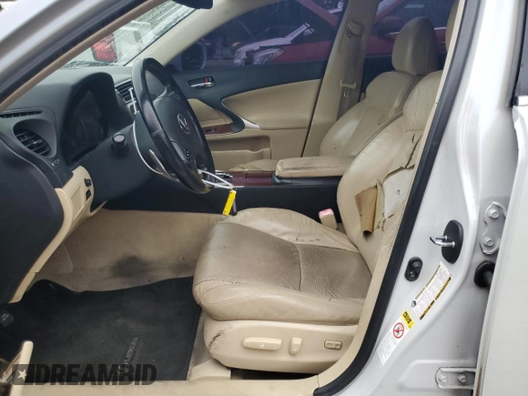 2007 Lexus IS 250 z VIN JTHBK262575048645, wystawiony jako Copart lot #59610605 z przebiegiem 162 327 mil mil oraz Czysty tytuł • Clean title. Historia ofert i sprzedaży dostępna na DreamBid. Obrazek 7.