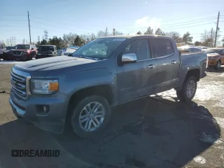 2018 GMC Canyon 4WD SLT z VIN 1GTG6DEN4J1244187, wystawiony jako Copart lot #89218245 z przebiegiem 105 991 mil mil oraz Szkoda całkowita • Salvage title. Historia ofert i sprzedaży dostępna na DreamBid. Obrazek 1.