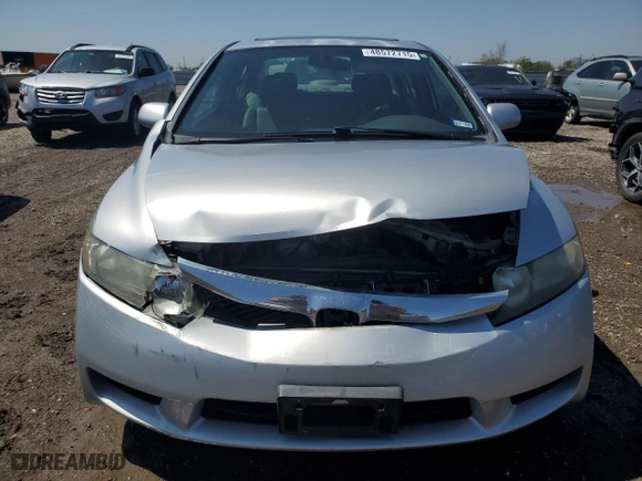 2010 Honda Civic Sdn EX-L with VIN 2HGFA1F97AH502764, listed as a Copart auction lot 48572715 with 204,849 mi miles and Salvage Title. Bid and sale history available at carsss.com. Image 5.