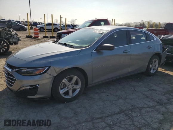 2023 Chevrolet Malibu LS with VIN 1G1ZC5STXPF156517, listed as a Copart auction lot 51373695 with 38,875 mi miles and Salvage Title. Bid and sale history available at DreamBid. Image 1.