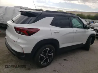 2023 Chevrolet TrailBlazer RS with VIN KL79MTSL6PB043824, listed as a Copart auction lot 52420194 with 15,608 mi miles and . Bid and sale history available at DreamBid. Image 3.