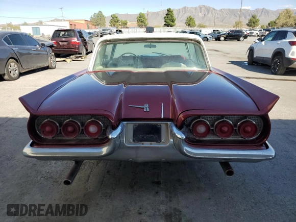 1960 Ford Thunderbird with VIN 0Y71Y392192, listed as a Copart auction lot 72933304 with 72,728 mi miles and Clean Title. Bid and sale history available at DreamBid. Image 6.