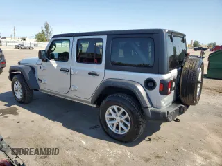 2023 Jeep Wrangler Willys with VIN 1C4HJXDNXPW702199, listed as a Copart auction lot 53815985 with 24,943 mi miles and Clean Title. Bid and sale history available at DreamBid. Image 2.