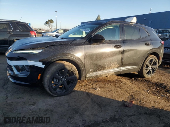 2024 Buick Envision Sport Touring with VIN LRBFZPE4XRD052163, listed as a Copart auction lot 48466365 with 4,382 mi miles and Salvage Title. Bid and sale history available at carsss.com. Image 1.