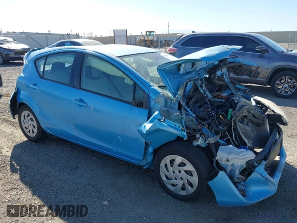 2016 Toyota Prius One with VIN JTDKDTB33G1117310, listed as a IAAI auction lot 41521947 with Not Provided miles. Bid and sale history available at carsss.com. Image 1.