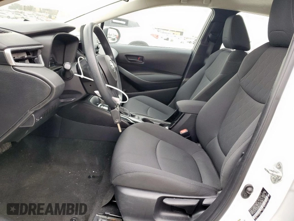 2022 Toyota Corolla LE with VIN 5YFEPMAE3NP380600, listed as a Copart auction lot 47675685 with 44,414 mi miles and Salvage Title. Bid and sale history available at DreamBid. Image 7.