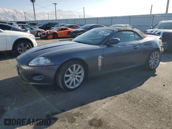2007 Jaguar XK with VIN SAJWA44B075B11126, listed as a Copart auction lot 88686925 with 116,760 mi miles and Salvage Title. Bid and sale history available at carsss.com. Image 1.