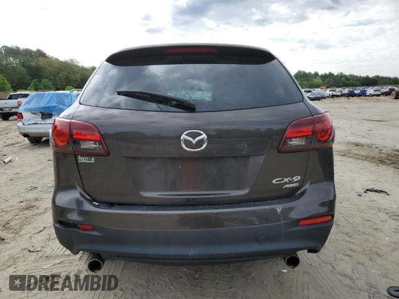 2015 Mazda CX-9 Sport z VIN JM3TB3BV0F0462219, wystawiony jako Copart lot #55605155 z przebiegiem 162 589 mil mil oraz Szkoda całkowita • Salvage title. Historia ofert i sprzedaży dostępna na DreamBid. Obrazek 6.