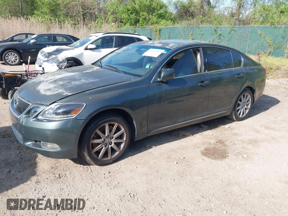 2007 Lexus GS 350 with VIN JTHCE96S170011464, listed as a IAAI auction lot 42077969 with 240,585 mi miles. Bid and sale history available at carsss.com. Image 2.