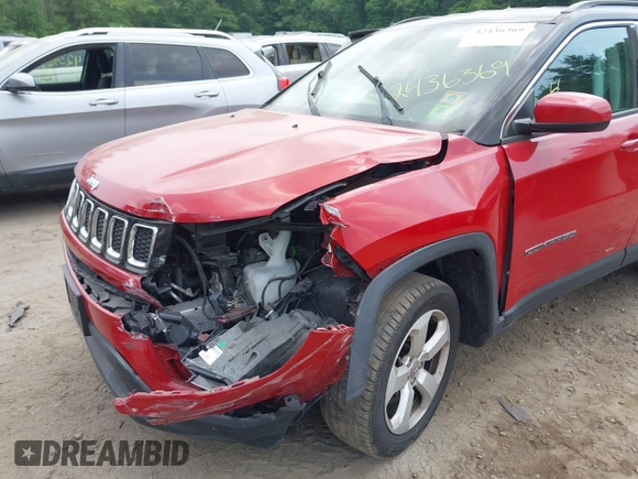 2018 Jeep Compass Latitude с VIN 3C4NJDBBXJT270575, выставлен на аукционе IAAI как лот 42436369 с пробегом 90 311 миль миль и . История ставок и продаж доступна на DreamBid. Изображение 17.
