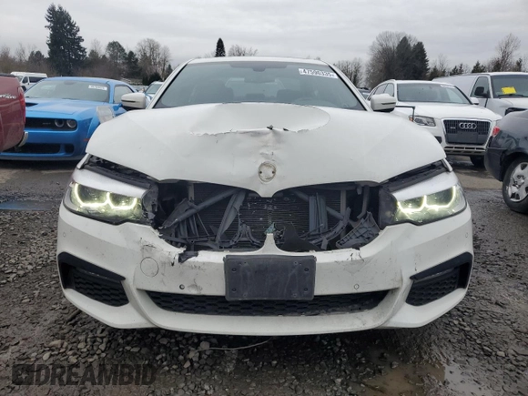 2018 BMW 5 Series 530e xDrive z VIN WBAJB1C56JB084422, wystawiony jako Copart lot #47596335 z przebiegiem 68 276 mil mil oraz Szkoda całkowita • Salvage title. Historia ofert i sprzedaży dostępna na DreamBid. Obrazek 5.