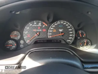 2002 Chevrolet Corvette Z06 with VIN 1G1YY12SX25133556, listed as a Copart auction lot 78727814 with 6,158 mi miles and Salvage Title. Bid and sale history available at carsss.com. Image 9.