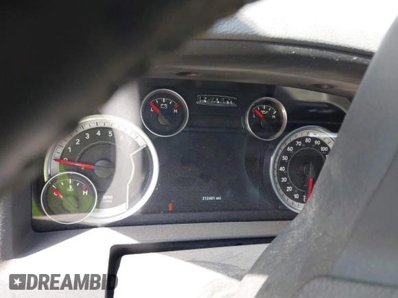 2014 Ram 1500 Lone Star with VIN 1C6RR6LT3ES228874, listed as a IAAI auction lot 41954870 with 212,431 mi miles and . Bid and sale history available at DreamBid. Image 7.