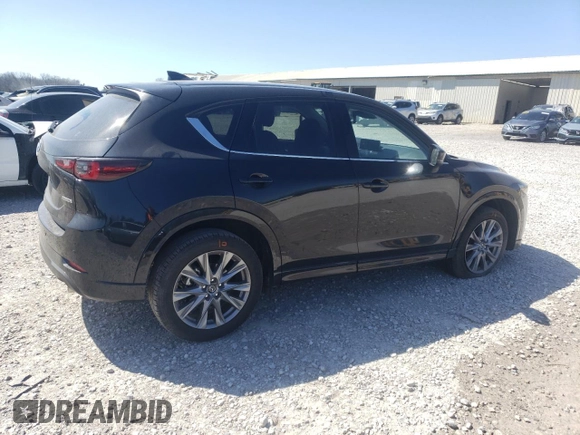 2025 Mazda CX-5 2.5 S Premium Plus Package with VIN JM3KFBEM6S0546892, listed as a Copart auction lot 49217495 with 1,144 mi miles and Salvage Title. Bid and sale history available at carsss.com. Image 3.