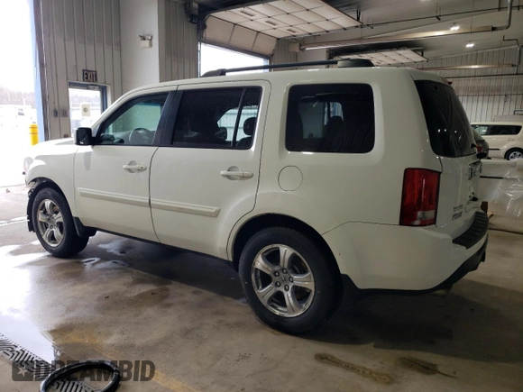 2012 Honda Pilot EX-L with VIN 5FNYF4H58CB036954, listed as a Copart auction lot 50565795 with 174,282 mi miles and Salvage Title. Bid and sale history available at DreamBid. Image 2.