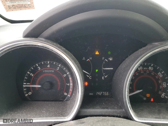 2010 Toyota Highlander Limited with VIN JTEDK3EH8A2166036, listed as a Copart auction lot 46463185 with 142,756 mi miles and Salvage Title. Bid and sale history available at carsss.com. Image 9.