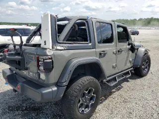 2022 Jeep Wrangler Unlimited Rubicon with VIN 1C4JJXR69NW206276, listed as a Copart auction lot 55247595 with 39,273 mi miles and Salvage title. Bid and sale history available at DreamBid. Image 3.