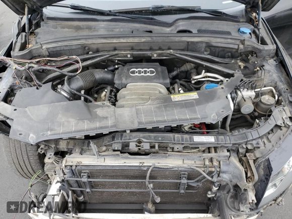 2011 Audi Q5 Premium Plus with VIN WA1DKAFP2BA060570, listed as a Copart auction lot 53668585 with 133,250 mi miles and Salvage title. Bid and sale history available at DreamBid. Image 12.