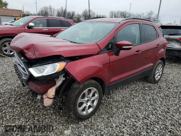 2018 Ford EcoSport SE z VIN MAJ3P1TE0JC228978, wystawiony jako Copart lot #52377845 z przebiegiem 70 845 mil mil oraz Szkoda całkowita • Salvage title. Historia ofert i sprzedaży dostępna na DreamBid. Obrazek 1.