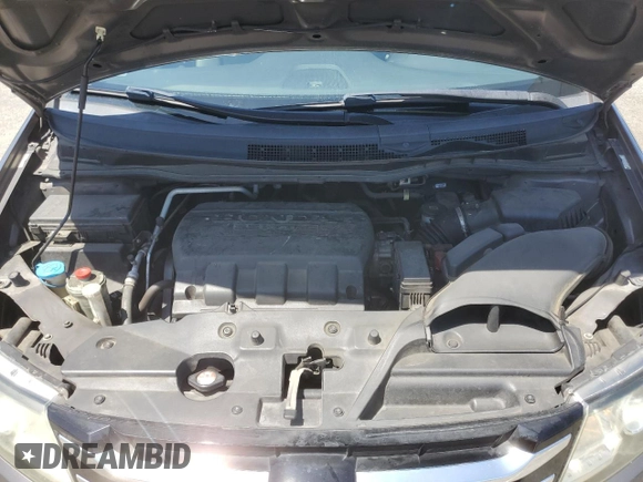 2014 Honda Odyssey EX-L with VIN 5FNRL5H62EB021297, listed as a Copart auction lot 57177375 with 206,641 mi miles and Clean title. Bid and sale history available at DreamBid. Image 12.