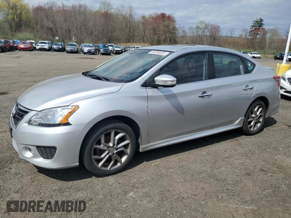2015 Nissan Sentra SR with VIN 3N1AB7AP2FY265720, listed as a Copart auction lot 54559335 with 145,009 mi miles and Clean Title. Bid and sale history available at DreamBid. Image 1.