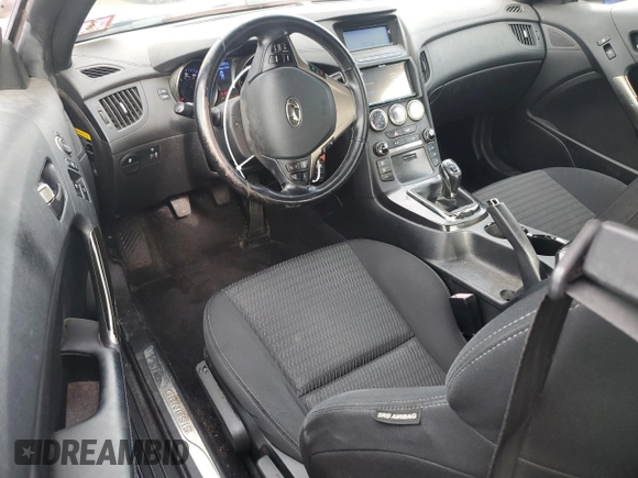 2013 Hyundai Genesis Coupe Premium с VIN KMHHT6KDXDU095089, выставлен на аукционе Copart как лот 65370895 с пробегом 109 888 миль миль и Чистый • Clean title. История ставок и продаж доступна на DreamBid. Изображение 8.