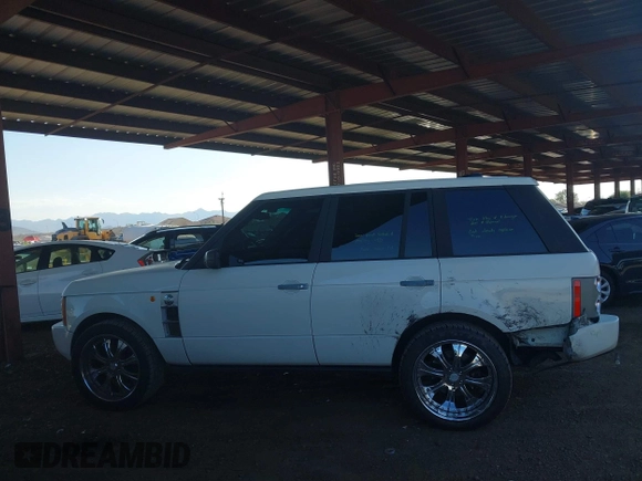 2005 Land Rover Range Rover with VIN SALMF11475A194253, listed as a IAAI auction lot 40581773 with 191,998 mi miles and . Bid and sale history available at DreamBid. Image 14.