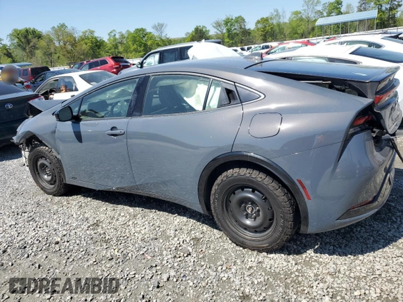 2023 Toyota Prius LE z VIN JTDADABU7P3002464, wystawiony jako Copart lot #52369955 z przebiegiem 39 772 mil mil oraz Szkoda całkowita • Salvage title. Historia ofert i sprzedaży dostępna na DreamBid. Obrazek 2.