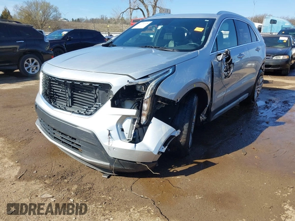 2019 Cadillac XT4 FWD Premium Luxury with VIN 1GYFZCR47KF110481, listed as a IAAI auction lot 41771338 with 103,124 mi miles. Bid and sale history available at carsss.com. Image 19.