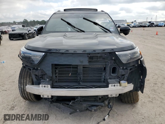 2021 Ford Explorer ST with VIN 1FM5K8GC7MGA00990, listed as a Copart auction lot 43066955 with 51,875 mi miles and Salvage Title. Bid and sale history available at carsss.com. Image 5.