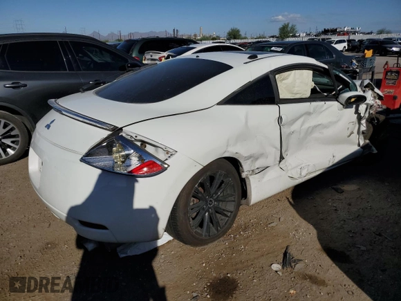 2008 Mitsubishi Eclipse GS with VIN 4A3AK24F08E002318, listed as a Copart auction lot 72438314 with 171,399 mi miles and Salvage Title. Bid and sale history available at carsss.com. Image 3.
