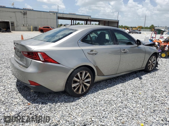 2014 Lexus IS 250 with VIN JTHBF1D21E5043554, listed as a Copart auction lot 65558495 with 171,755 mi miles and Salvage title. Bid and sale history available at DreamBid. Image 3.