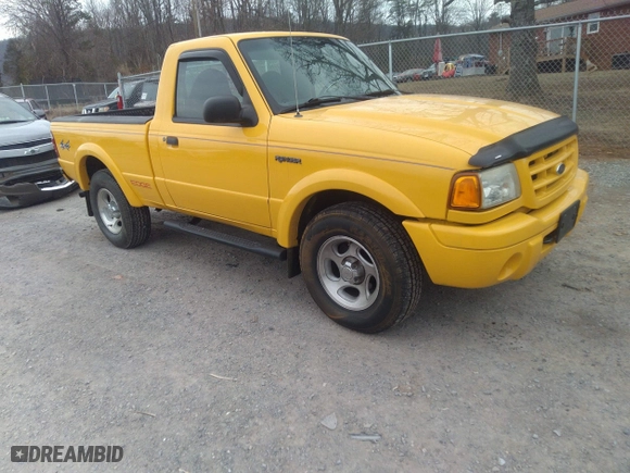 2003 Ford Ranger XL with VIN 1FTYR11U73PA31192, listed as a IAAI auction lot 41673902 with 95,331 mi miles. Bid and sale history available at carsss.com. Image 1.