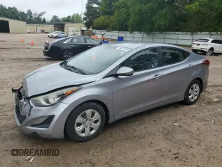 2016 Hyundai Elantra SE z VIN 5NPDH4AE3GH738254, wystawiony jako Copart lot #56634355 z przebiegiem 127 362 mil mil oraz Szkoda całkowita • Salvage title. Historia ofert i sprzedaży dostępna na DreamBid. Obrazek 1.
