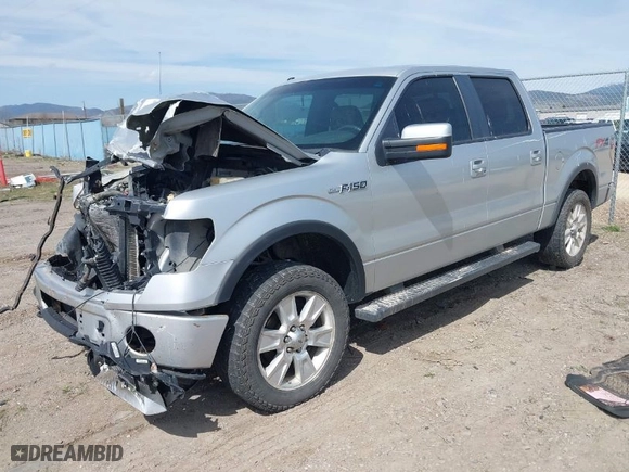 2012 Ford F-150 XL with VIN 1FTFW1EFXCKE24144, listed as a IAAI auction lot 42042460 with 1 mi miles. Bid and sale history available at carsss.com. Image 2.
