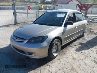 2004 Honda Civic LX with VIN 2HGES15534H590143, listed as a IAAI auction lot 41822593 with 270,820 mi miles. Bid and sale history available at carsss.com. Image 17.