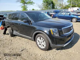 2021 Kia Telluride LX with VIN 5XYP24HC6MG127592, listed as a Copart auction lot 55353825 with 43,115 mi miles and Salvage title. Bid and sale history available at DreamBid. Image 4.