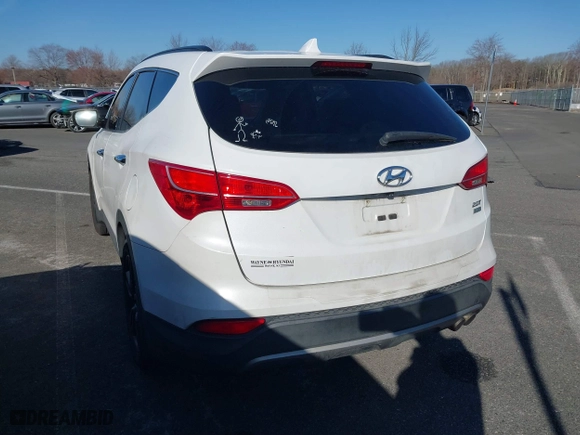 2013 Hyundai Santa Fe 2.0T Sport with VIN 5XYZUDLA9DG116837, listed as a IAAI auction lot 41789420 with 137,708 mi miles. Bid and sale history available at carsss.com. Image 3.