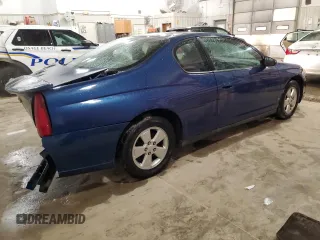 2006 Chevrolet Monte Carlo LT 3.5L with VIN 2G1WM15K769184360, listed as a Copart auction lot 50596105 with 259,503 mi miles and Salvage Title. Bid and sale history available at carsss.com. Image 3.