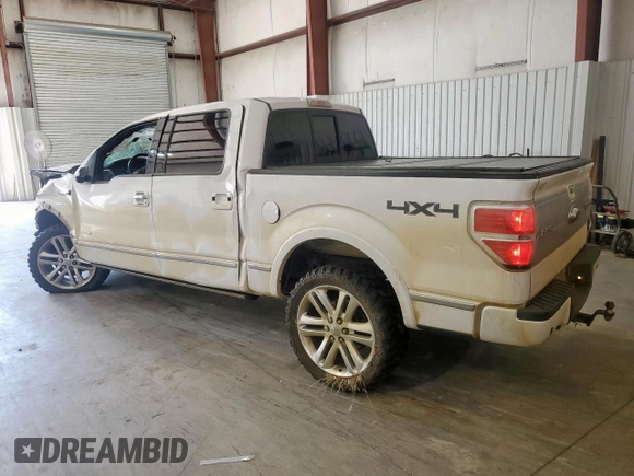 2012 Ford F-150 XL with VIN 1FTFW1ETXCFC76351, listed as a Copart auction lot 62602085 with 224,219 mi miles and Salvage title. Bid and sale history available at DreamBid. Image 2.