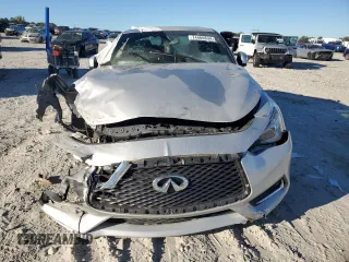 2018 Infiniti Q60 Sport with VIN JN1EV7EL3JM390639, listed as a Copart auction lot 74460834 with 76,707 mi miles and Salvage title. Bid and sale history available at DreamBid. Image 5.